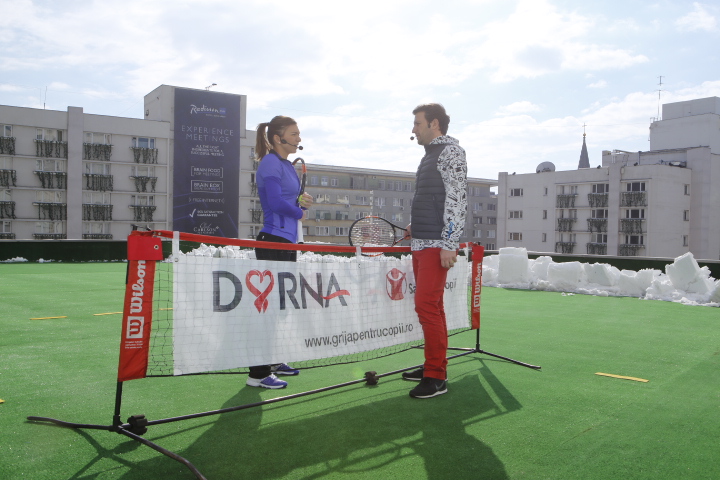 Simona Halep si grija pentru copii